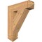Ekena Millwork Traditional Arts & Crafts Smooth Bracket, Western Red Cedar, 5 1/2"W x 24"D x 28"H BKT06X24X28TRA03SWR - alternate 1